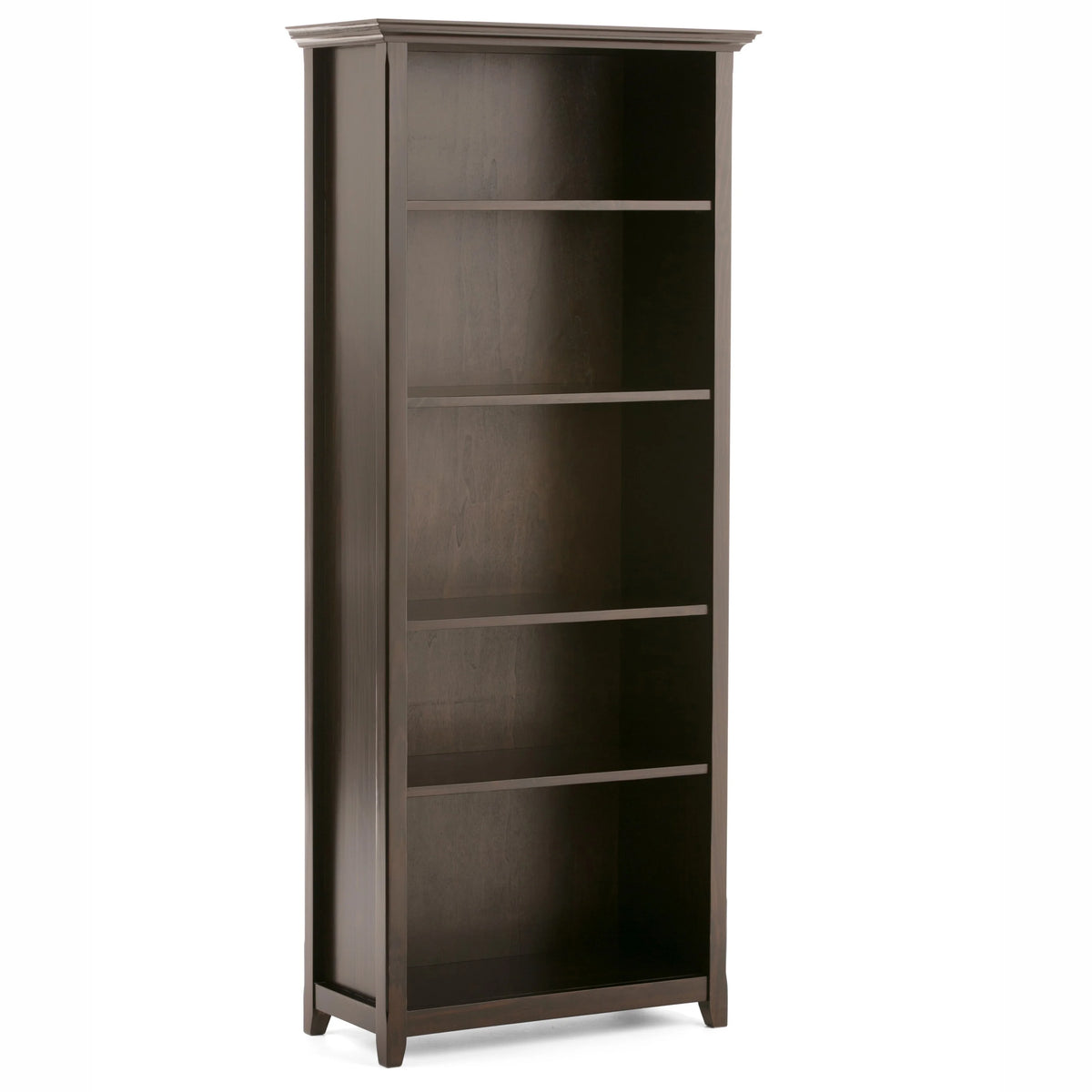 Solid Wood 5-shelf Bookcase H633