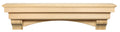 Unfinished Wood Mantel Shelf B65246