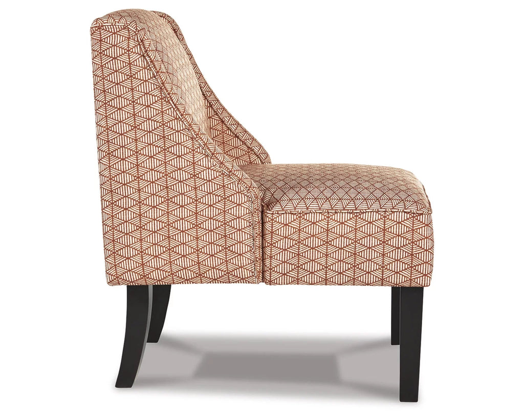 Orange Cream Accent Chair S8422