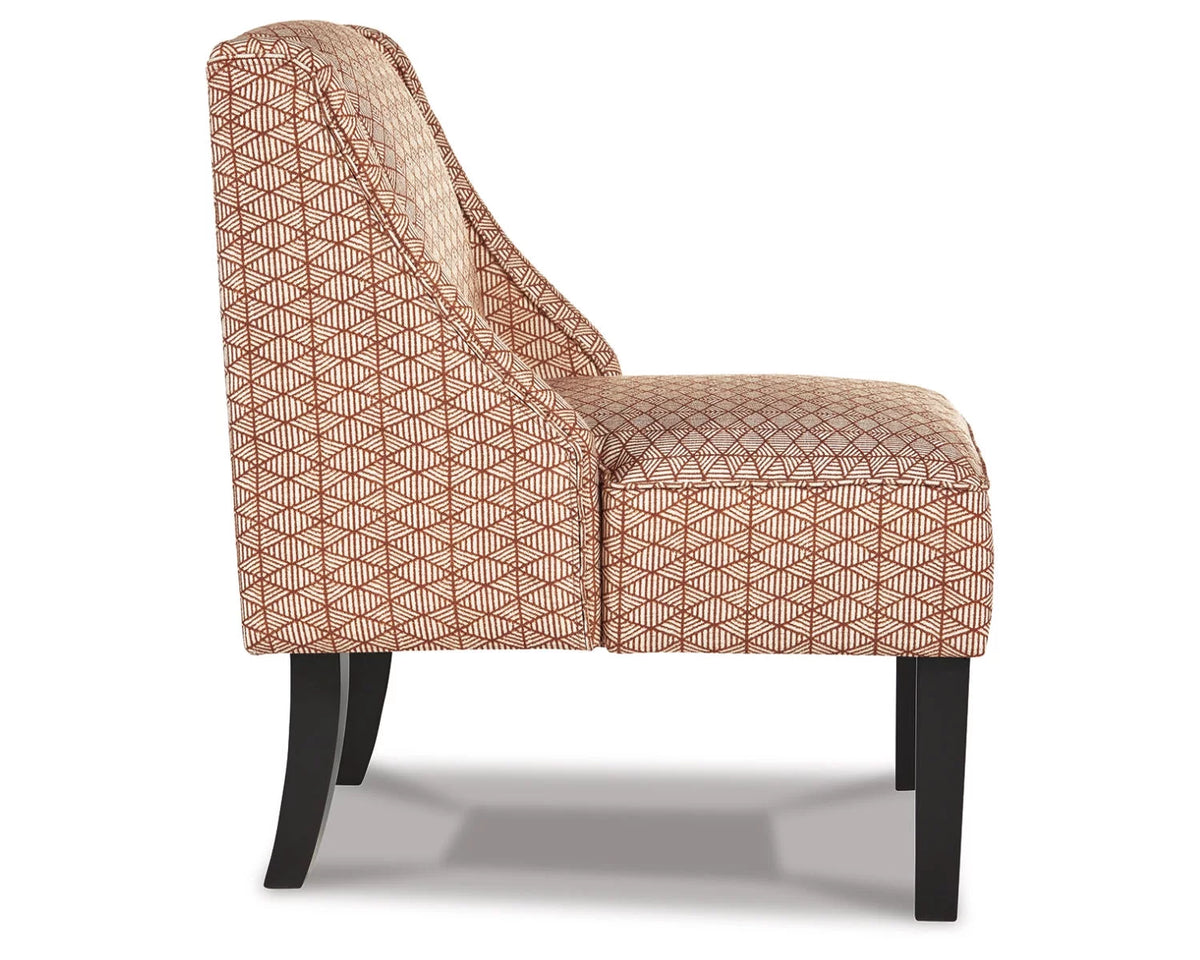 Orange Cream Accent Chair S8422