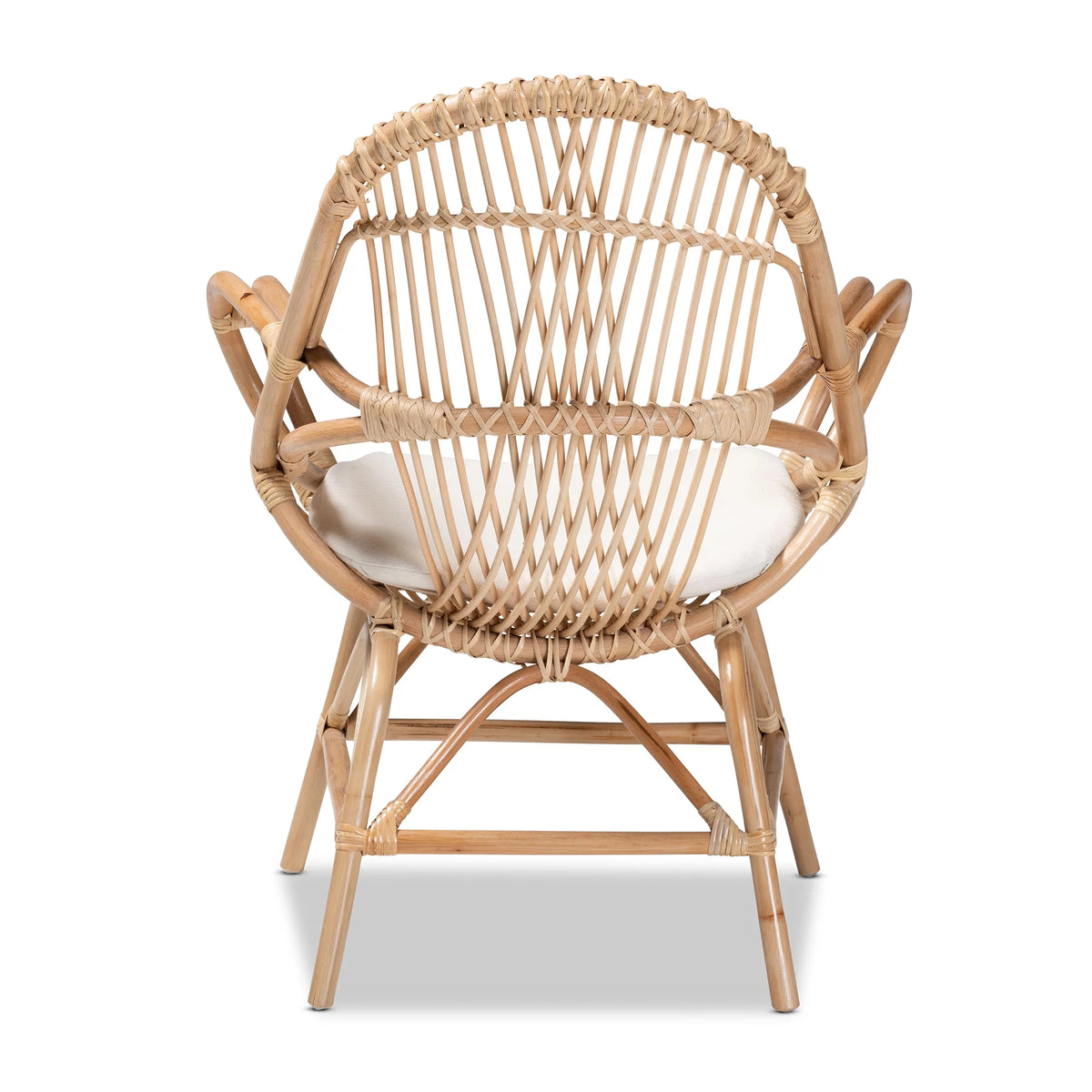 Natural Brown Club Chair E799