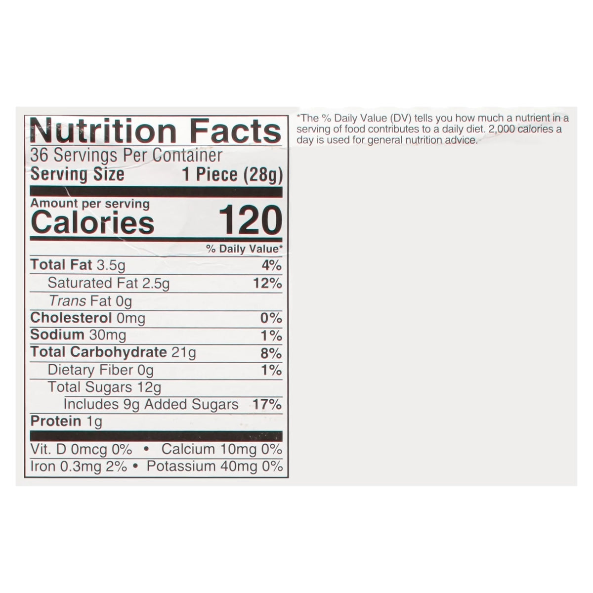 Oreo 1oz 36 Count Q214906