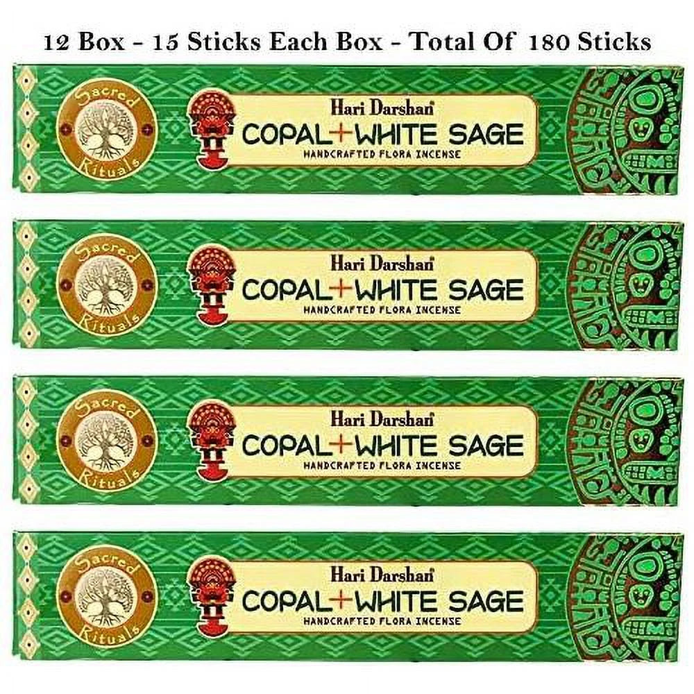 Handcrafted Incense Sticks 180 Sticks Copal White Sage S94867