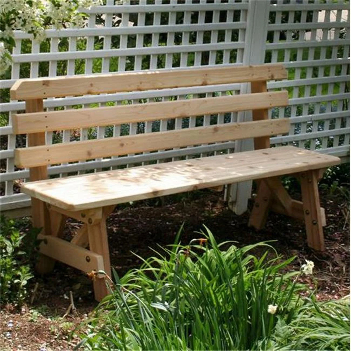 Cedar Backed Bench J541051