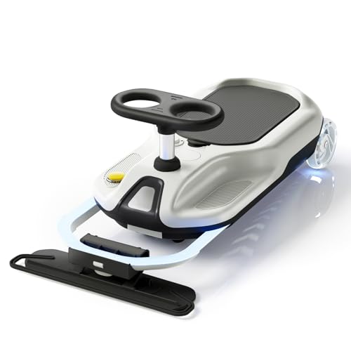 Electric Go Kart with Glowing Wheels and Storage P414781