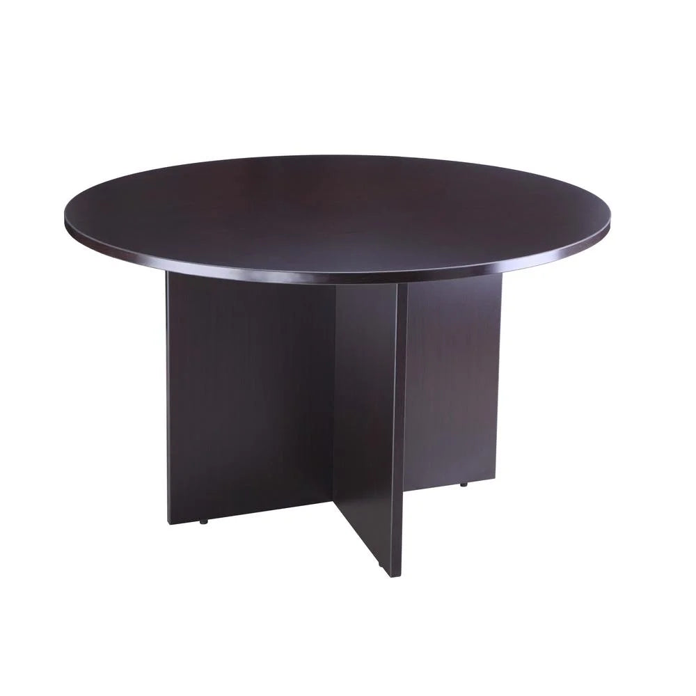 42" Round Table & 4 Mesh Guest Chair with Casters U678