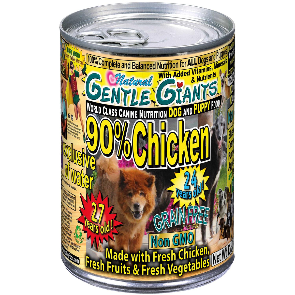 Grain Free Wet Dog Food Chicken R777310