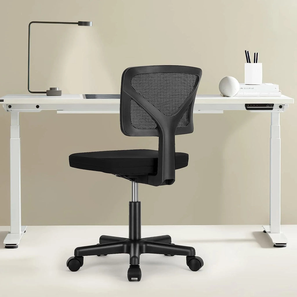 Black Ergonomic Low-Back Mesh Office Chair F79144