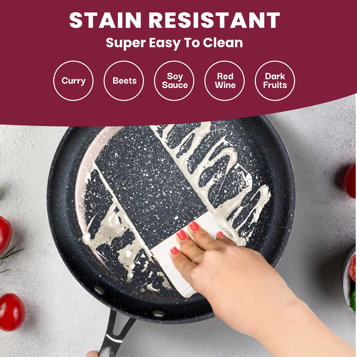 20 Pcs Nonstick Granite Stone Cookware and Bakeware Set J34757