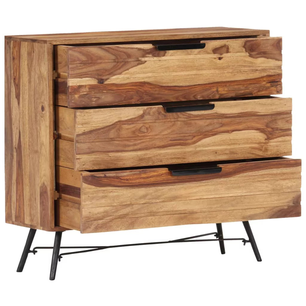 Solid Sheesham Wood Sideboard L156