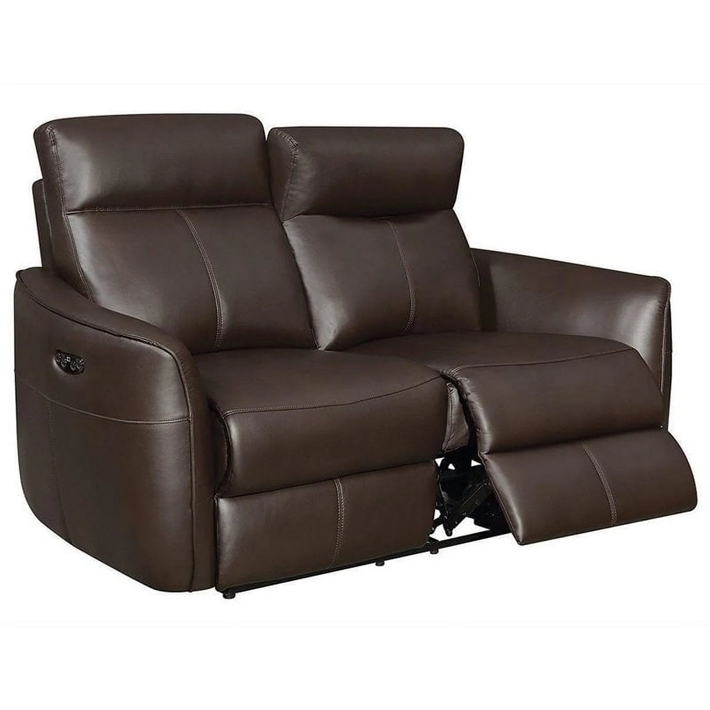 Dark Brown Loveseat R257