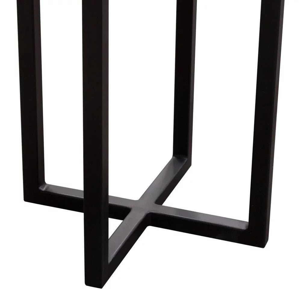 Espresso Accent Table with Mango Wood Top I66992