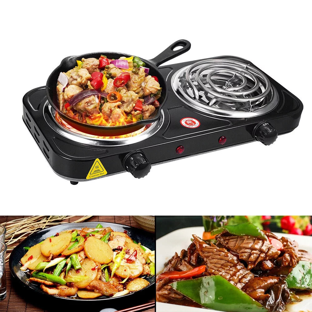 Double-burner Electric Hot Plate K862