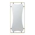 Gold Wall Mirror with Metal Frame L527236