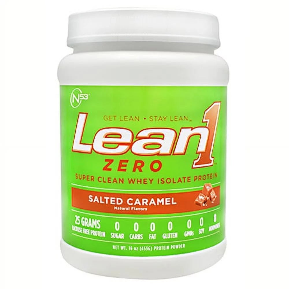 Lean1 Zero Salted Caramel 15 Servings 16 oz J423537