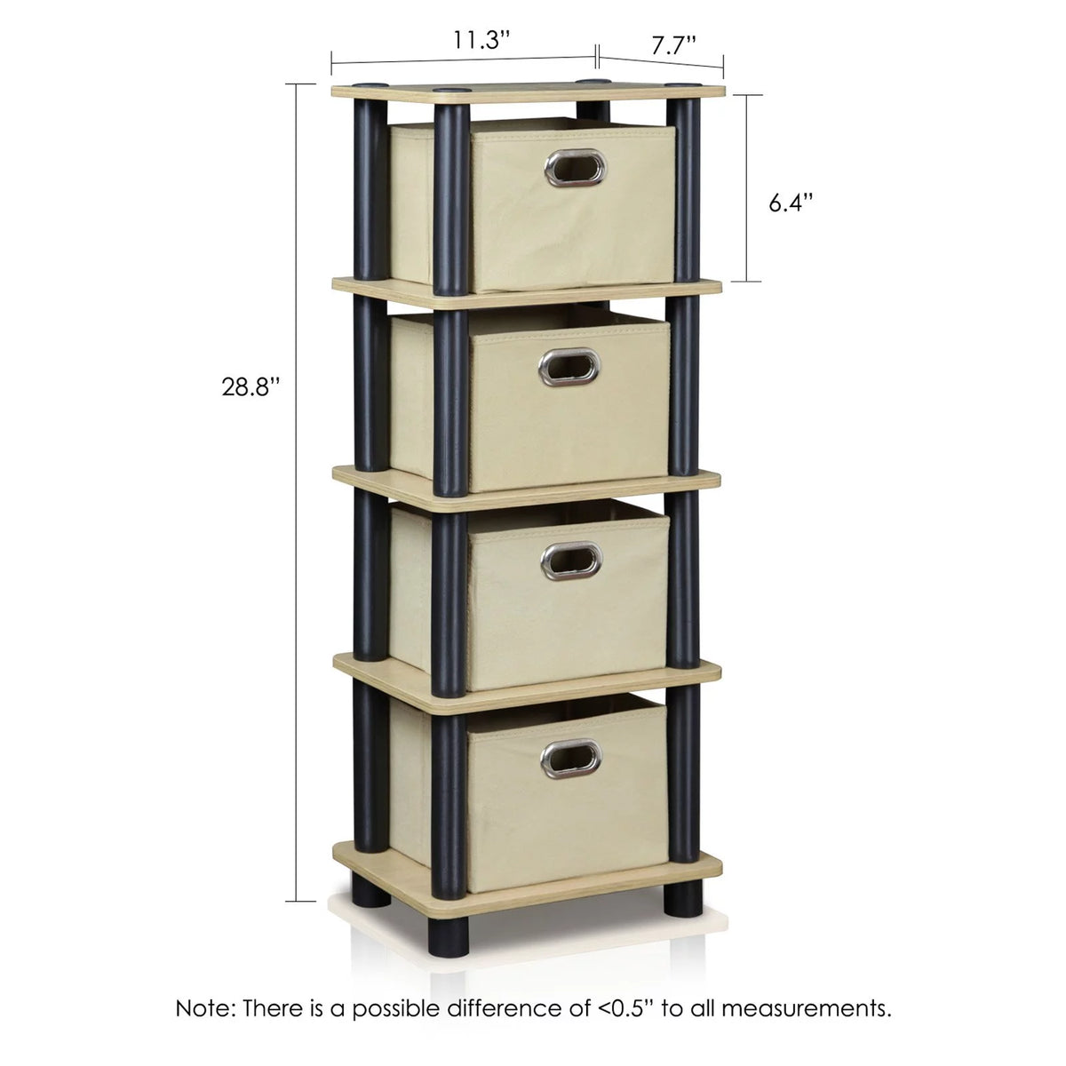 4 Bins System Rack E320035