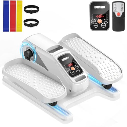 Electric Under Desk Elliptical Machine with Remote Control, 15 Adjustable Speeds N7641