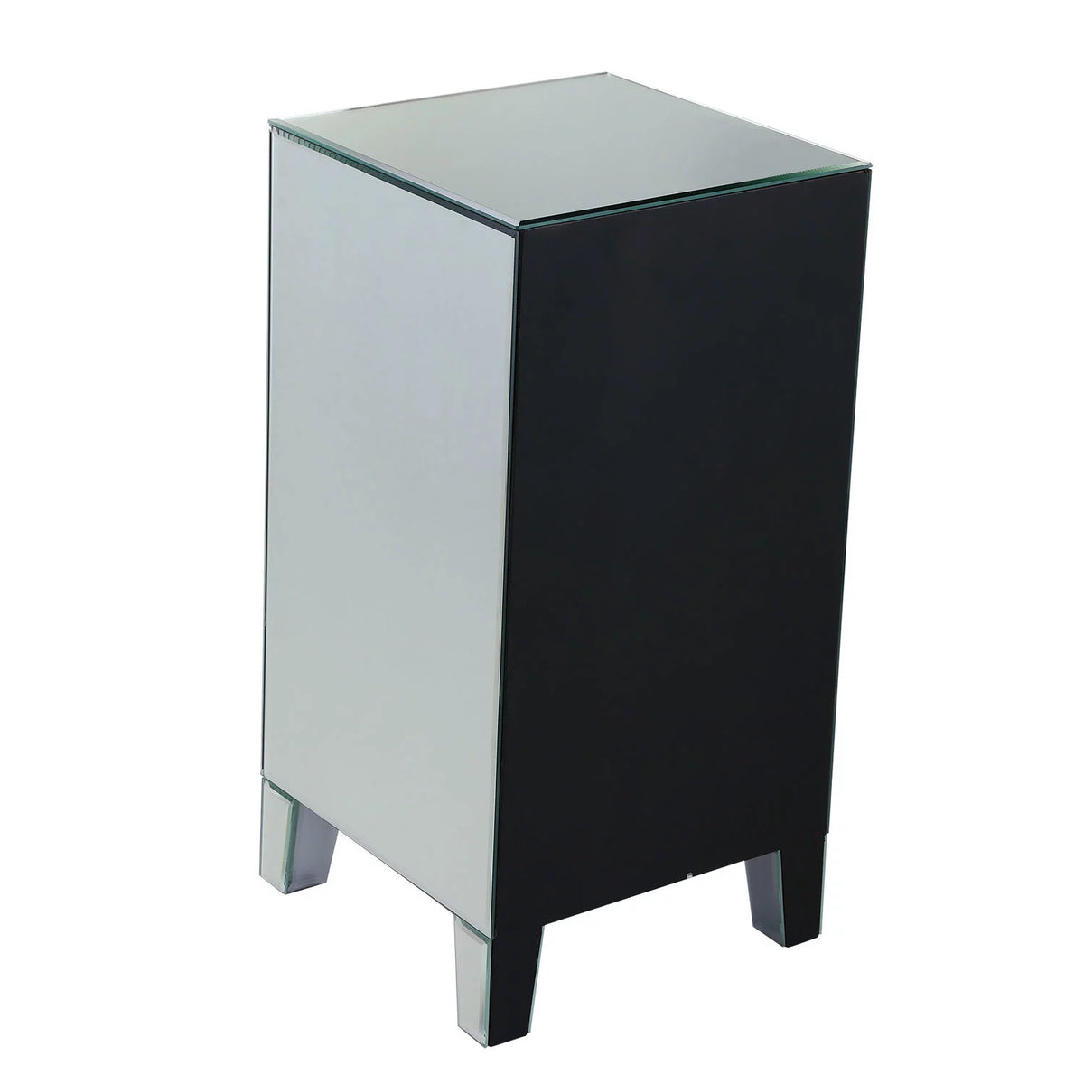 Mirrored Nightstand with 3 Drawers I40277