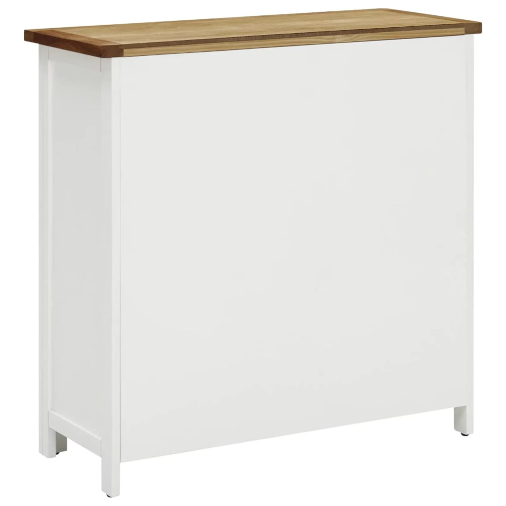 11 Bottles Oak Wood Wine Cabinet with Door N1692