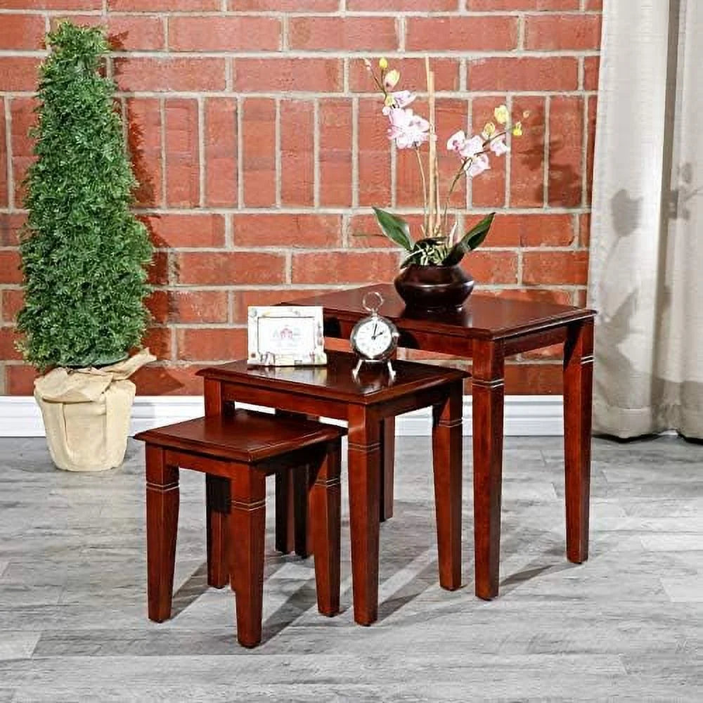 Golden 3-Piece Nesting Tables U39100