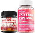 Berberine Supplement with Ceylon Cinnamon + Hydrolyzed Collagen Peptides H14997