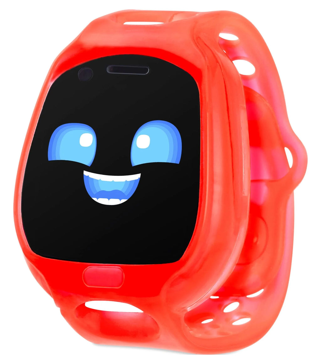 Red Smartwatch with 2 Cameras and Touch Screen F583