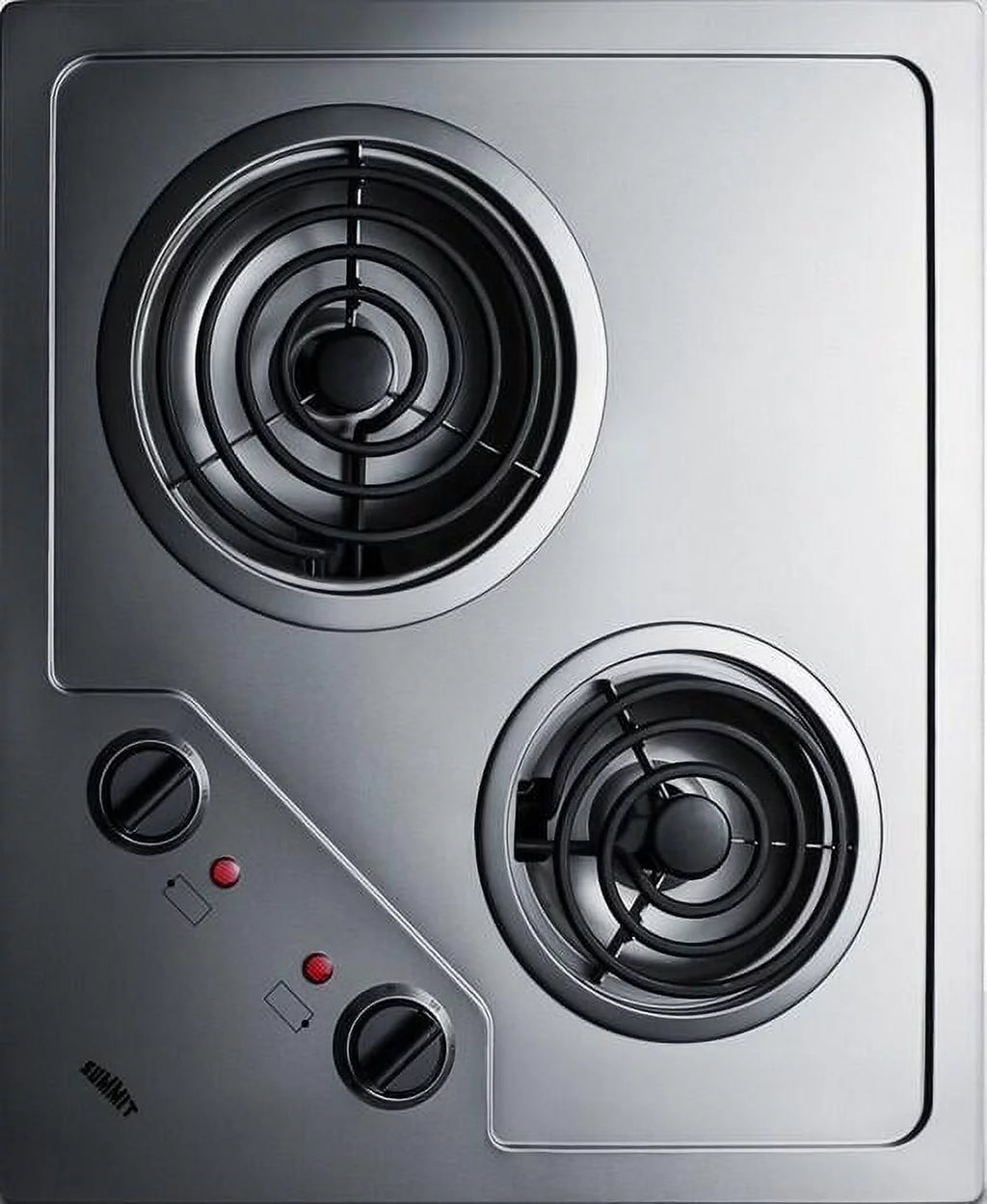 21" Wide 1800 Watt Built-In Electric Cooktop - Stainless Y9165