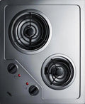 21" Wide 1800 Watt Built-In Electric Cooktop - Stainless Y9165