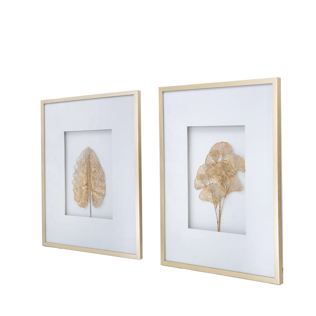 Botanical Framed Wall Arts 23.5" x 31.5" 2ct Q47226
