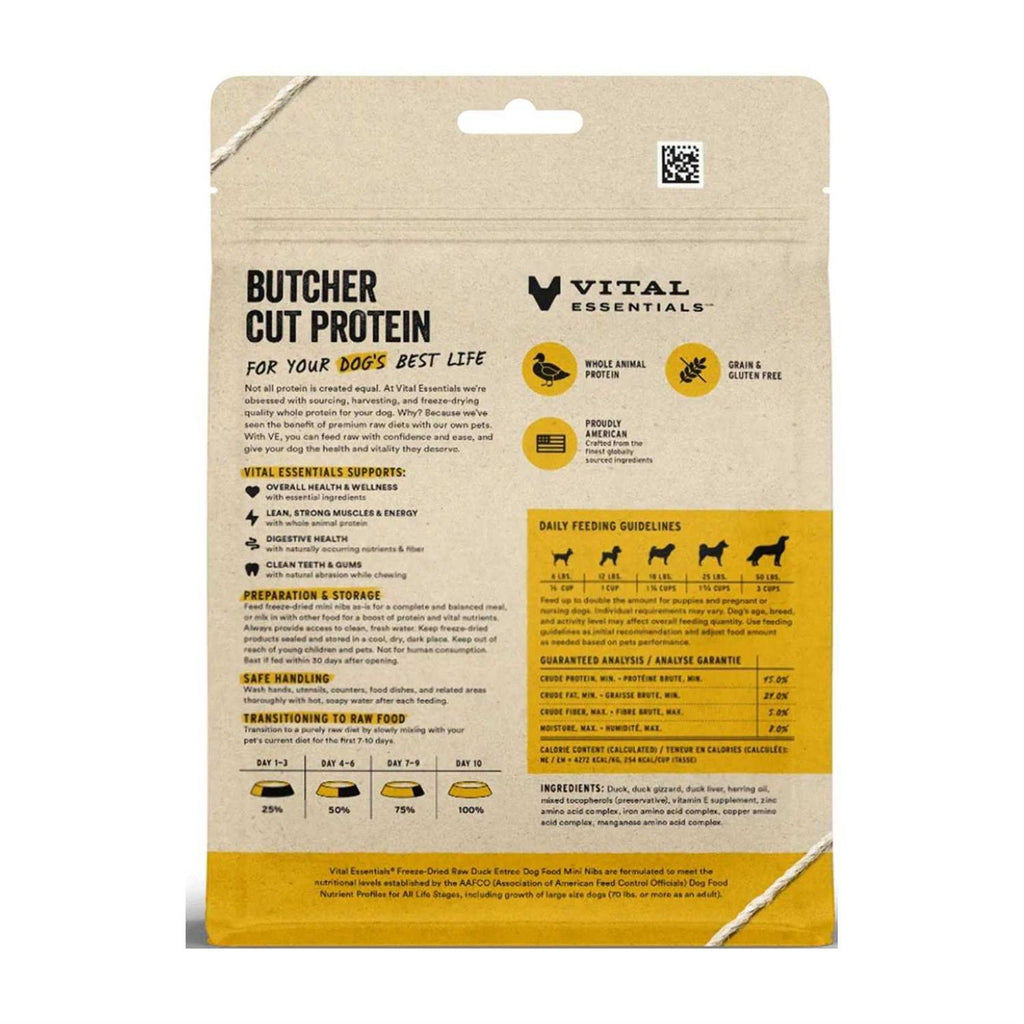 Freeze-Dried Raw Duck Dog Food U279640