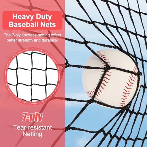 6'X6' Baseball Softball Practice Net with Batting Tee Z5886