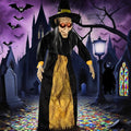 Halloween Hanging Witch Outdoor Indoor Decoration M56579