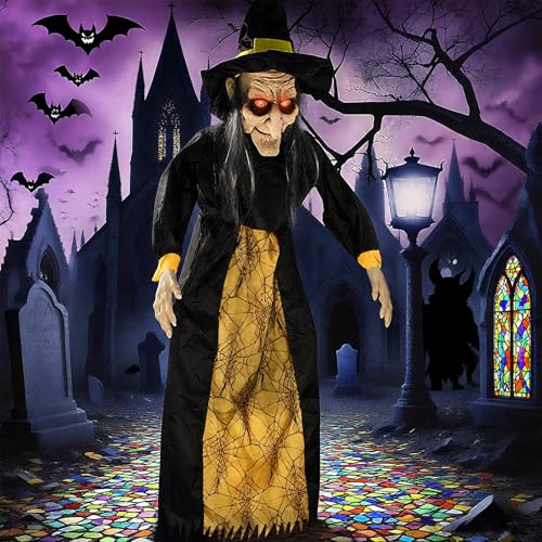 Halloween Hanging Witch Outdoor Indoor Decoration M56579