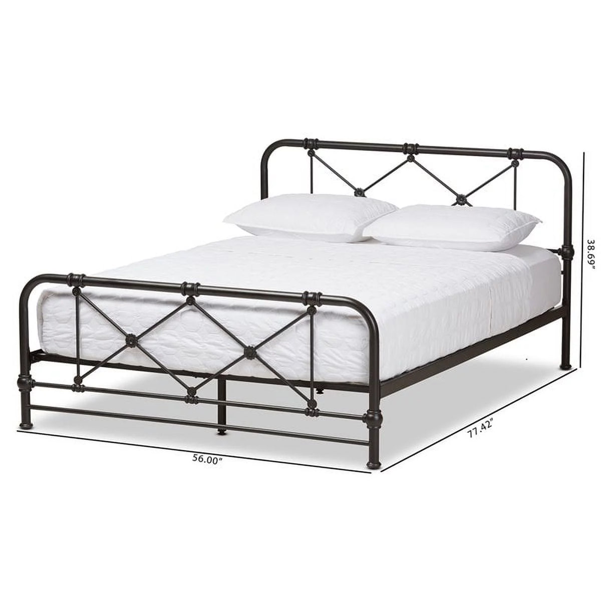 Queen Bed in Black K656010