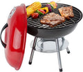 Charcoal BBQ Grill Round with Legs N391