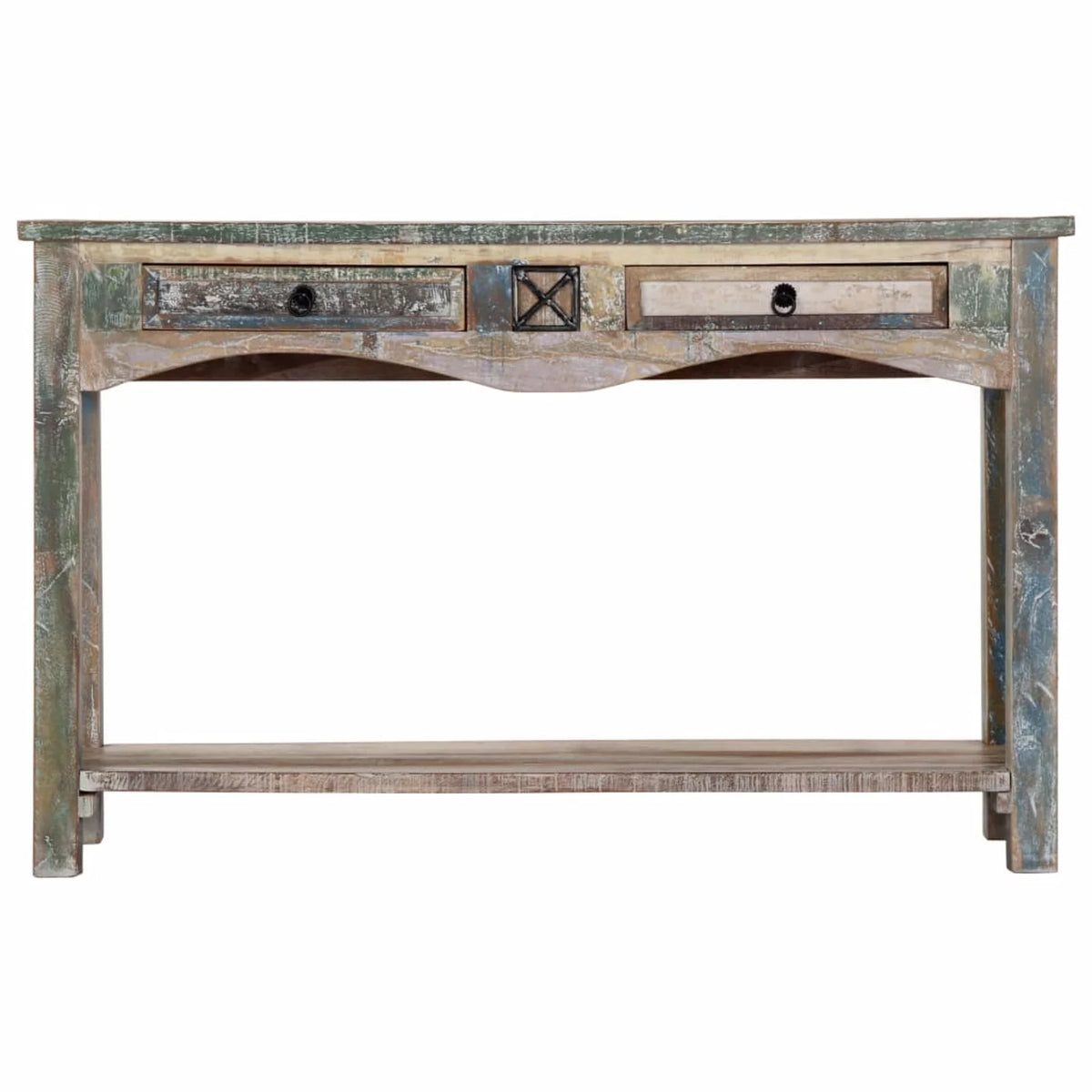 Console Table Solid Reclaimed Wood J176578