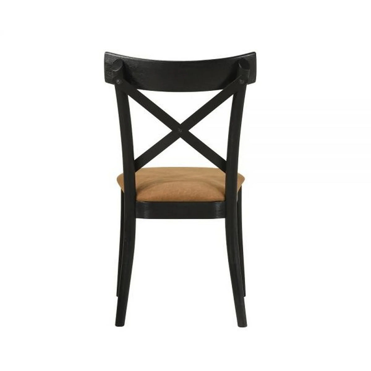 Brown and Black Dining Chair, Set of 2 Z771103