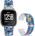 Pink Silicone Couple Bands Compatible With Fitbit Versa 2/Lite/SE U29909
