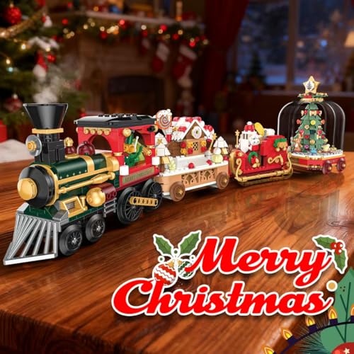 Christmas Train Building Blocks Set 1041 PCS G29608