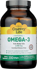 Omega-3 1000Mg Fish Oil 200-Softgel C5368