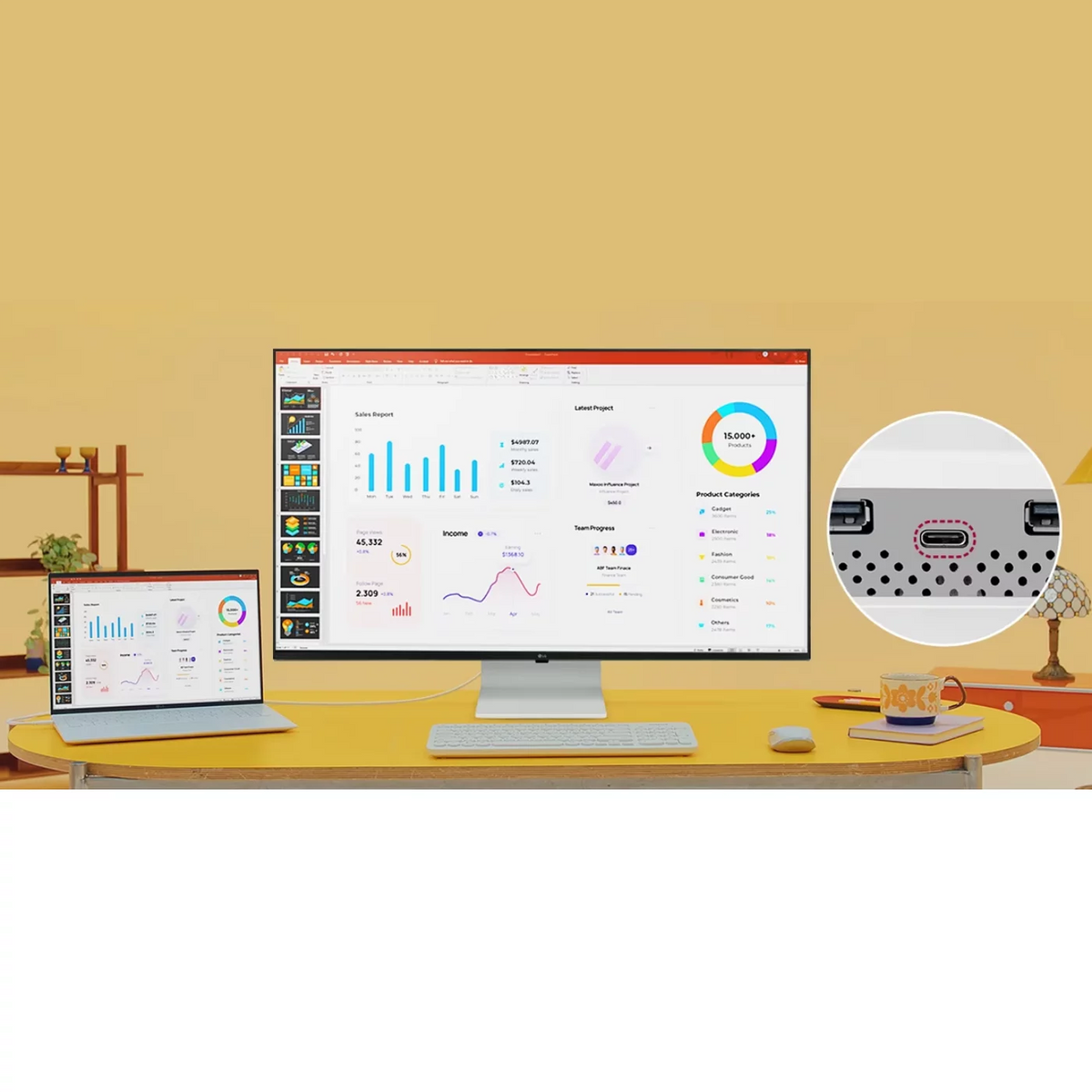43 inch 4K HDR IPS Smart Monitor W446953