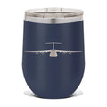 12 oz Stainless Steel Vacuum Insulated Wine Tumbler Q348