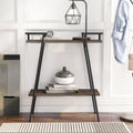 31-inch Metal Two-tier Console Table L163904
