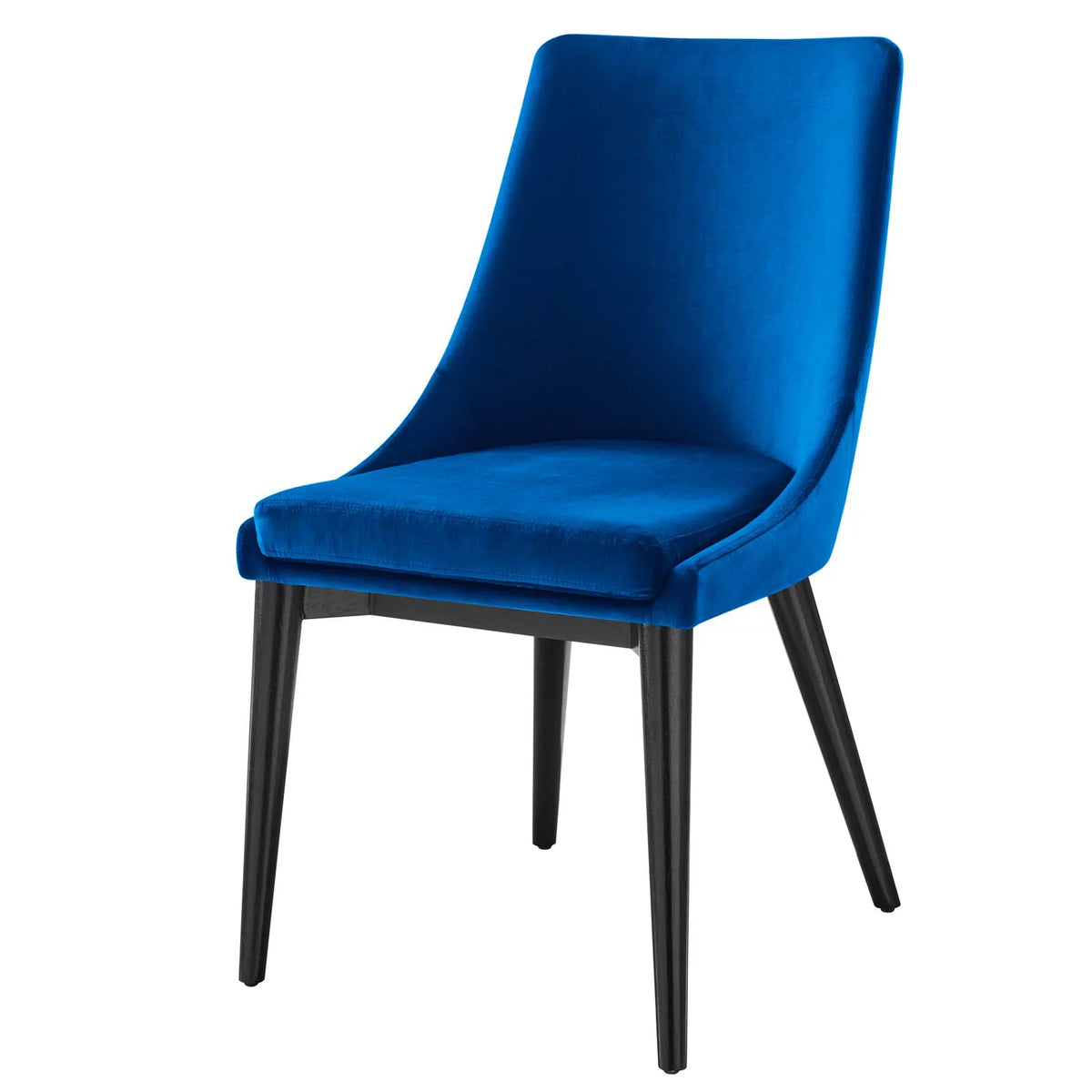 Blue Velvet Dining Chair D60087
