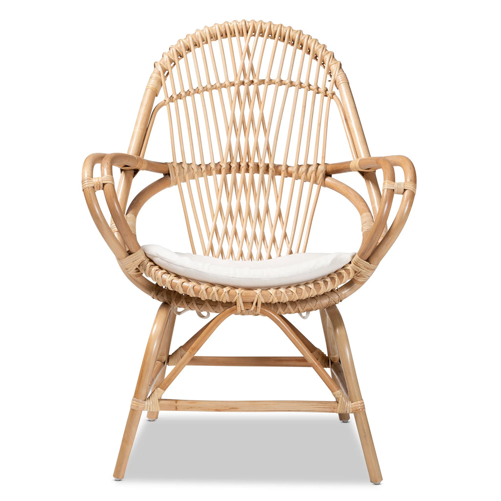 Natural Brown Club Chair E799
