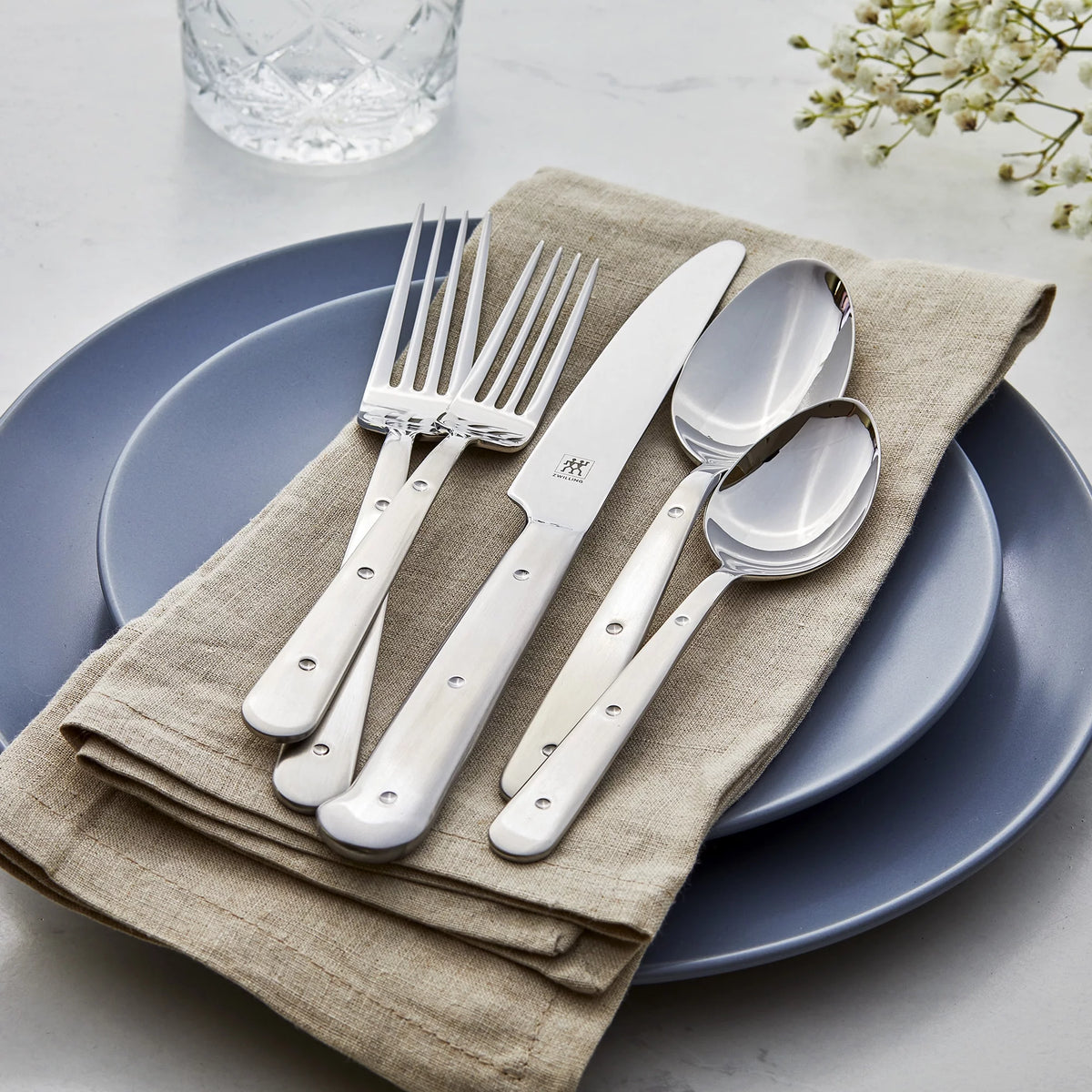 45-pc 18/10 Stainless Steel Flatware Set P68389