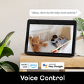 Indoor Smart WiFi Security Camera 1080p HD with 2-Way Audio Motion Sensor Night Vision P950513