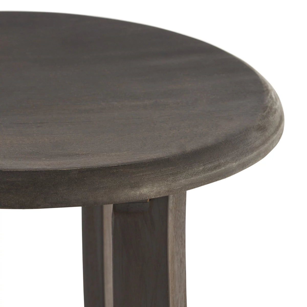 Acacia Wood 30 Inch Backless Barstools, Set of 2 P5521