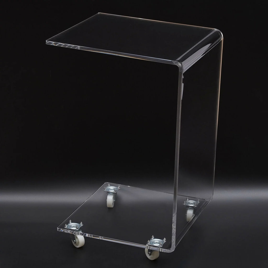 Transparent Acrylic C Shape Sofa Side Table M556