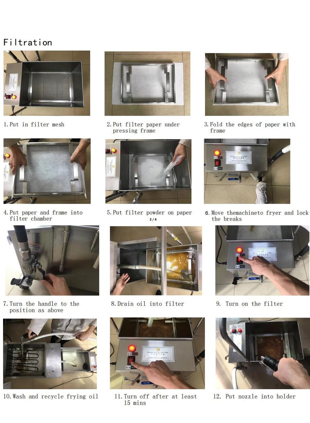 58L Stainless Steel Electric Fryer X4931